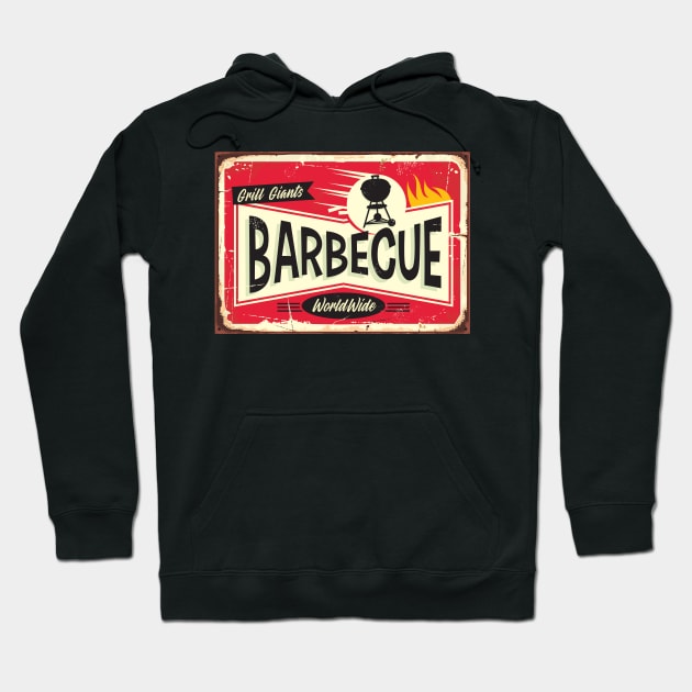 GrillGiants Ring of Fire BBQ Worldwide Hoodie by Grill Giants